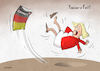 Cartoon: Compact Verbot (small) by droigks tagged meinungsfreiheit,pressefreiheit,grundgesetz,vereinsrecht,presse,medien,bundesinnenministerium,faeser