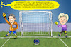 Cartoon: Spitzenposten (small) by leopold maurer tagged nato,mark,rutte,generalsekretär,nachfolger,stoltenberg,ursula,von,der,leyen,kommissionspräsidenten,job,entscheidung,elfmeter,schiessen,euro,2024,fußball,fieber,ball,eu,regierungsschefs,pokern,posten,schacher,spitzenposition,leopold,maurer,cartoon,karikatur
