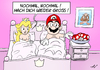 Cartoon: Groß (small) by Andreas Vollmar tagged super mario peach prinzessin nintendo gaming konsole