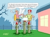 Cartoon: Gartenparty (small) by RABE tagged trump,biden,usa,vorwahlen,präsidentschaftswahl,rabe,ralf,böhme,cartoon,karikatur,pressezeichnung,farbcartoon,tagescartoon,hai,haifisch,floss,floß,nato,untergang,bedrohung,natogipfel,natobeschluß,stationierung,langstreckenraketen,scholz,garten,ehepaar,ukrainekrieg,putin