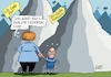 Cartoon: Gipfelstürmer (small) by RABE tagged merkel,bundeskanzlerin,reden,regierungserklärungen,eu,gipfel,rabe,ralf,böhme,cartoon,karikatur,pressezeichnung,farbcartoon,tagescartoon,kanzlerkandidat,olaf,scholz,spd,gipfeltreffen,matrosenanzug,bergsteiger,rom,un,glasgow,klimagipfel,wirtschaftsstaaten,klimaabkommen,amtseinführung