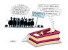 Cartoon: Santa Maria (small) by RABE tagged trrump,donald,präsident,usa,zoll,strafzoll,cartoon,karikatur,rabe,ralf,böhme,pressezeichnung,farbcartoon,tagescartoon,vatikan,büro,papst,franziskus,tod,sekretär,konklave,selbsternennung,kirche,bischof,diplomatie,gipfel,gipfeltreffen,basilika,santa,maria,maggiore,rom,petersdom,bestattung,trauerfeier,sarg,begräbnist,staatentreff,religionen