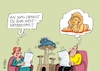 Cartoon: Weltkatzentag (small) by RABE tagged katze,weltkatzetag,kater,kratzbaum,ehepaar,sphinx,ägypten,verehrung,samtpfoten,stubentiger,rabe,ralf,böhme,cartoon,karikatur,pressezeichnung,farbcartoon,tagescartoon,corona,abstandsregeln,katzenfutter,katzenklo,haustiere