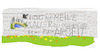 Cartoon: Streetart (small) by Jochen N tagged mauer,wand,schmier,arbeit,herbst,blätter,graffiti,kunst,malerei,ästhetik,verbot,privat,straftat
