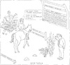 Cartoon: Theresa May s Steeplechase (small) by Barthold tagged theresa,may,united,kingdom,prime,minister,cabinet,agreement,motion,no,confidence,parliament,decision,brexit,draft,rider,horse,fence,hurdle,obstacle,steeplechase,steeplechasing,boris,johnson,jacob,reese,mogg,bush,shrub