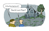 Cartoon: Pippi Langstrumpf (small) by Lo Graf von Blickensdorf tagged alter,witz,neu,gezeichnet,pippi,langstrumpf,kinderbuch,villa,kunterbunt,karikatur,lo,graf,cartoon,wortspiel,pipi,name,haus,geruch,satire