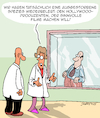 Cartoon: Spezies wiederbelebt!! (small) by Karsten Schley tagged wissenschaft,forschung,ausgestorben,spezies,filme,medien,hollywood,tv,unterhaltung,gesellschaft