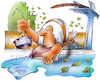 Cartoon: Stöpsel ziehen (small) by HSB-Cartoon tagged autumn,closing,leaves,summer,swim,swimming,pool,weather,airbrush,badeanstalt,baden,badesaison,freibad,freibadsaison,herbst,hsb,hsbcartoon,karikatur,laub,lokalkarikatur,saison,saisonende,schließung,schluss,schwimmbad,schwimmen,sommer,stöpsel,wetter,wetterumschwung