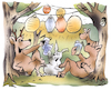 Cartoon: Wolfsfrei (small) by HSB-Cartoon tagged wolf,wolfsgebiet,niederwild,rehwild,reh,hase,kaninchen,natur,nahrungskette,wolfssichtung,wildriss,jagd,jagen,reißen,bambi,rehkitz,umwelt,gefährdete,tierarten,tierrassen,artenvielfalt,pflanzenfresser,fleischfresser,raubtier