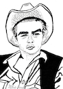 Cartoon: James Dean (small) by Pascal Kirchmair tagged actors,studio,lee,strasberg,james,dean,east,of,eden,indiana,manhattan,new,york,upper,side,academy,awards,oscar,oscars,author,autor,autore,auteur,filmmaker,artist,art,hollywood,illustration,drawing,zeichnung,pascal,kirchmair,cartoon,caricature,karikatur,ilustracion,dibujo,desenho,ink,disegno,ilustracao,illustrazione,illustratie,dessin,de,presse,du,jour,the,day,tekening,teckning,cartum,vineta,comica,vignetta,caricatura,portrait,porträt,portret,retrato,ritratto,actor,acting,schauspieler,rebell,rebel,without,cause,clue,giant,arte,kunst,artwork,sexy,sensual,sensuel