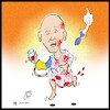 Cartoon: ukraine children hospital (small) by Hossein Kazem tagged ukraine,children,hospital