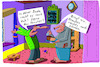 Cartoon: Bude (small) by Leichnam tagged bude,kuh,schwein,geruch,draußen,innen,wohnung,leichnam,leichnamcartoon