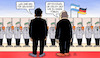 Cartoon: Milei bei Scholz (small) by Harm Bengen tagged gewehre,kettensägen,milei,scholz,staatsbesuch,soldaten,argentinien,deutschland,harm,bengen,cartoon,karikatur