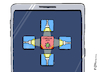 Cartoon: Corona-App-Licht (small) by Pfohlmann tagged 2020,corona,coronavirus,covid19,pandemie,app,open,source,tracing,überwachung,taschenlampe,smartphone,handy,datenschutz,gesetz,kontrolle,transparenz,quellcode