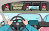 Cartoon: Stau (small) by Erl tagged politik,ostern,urlaub,reise,verkehr,auto,stau,rettungsgasse,osterhase,karikatur,erl