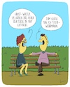 Cartoon: Feuer (small) by SCHÖN BLÖD tagged feuerwehrmann,liebe,bank,date,feuer